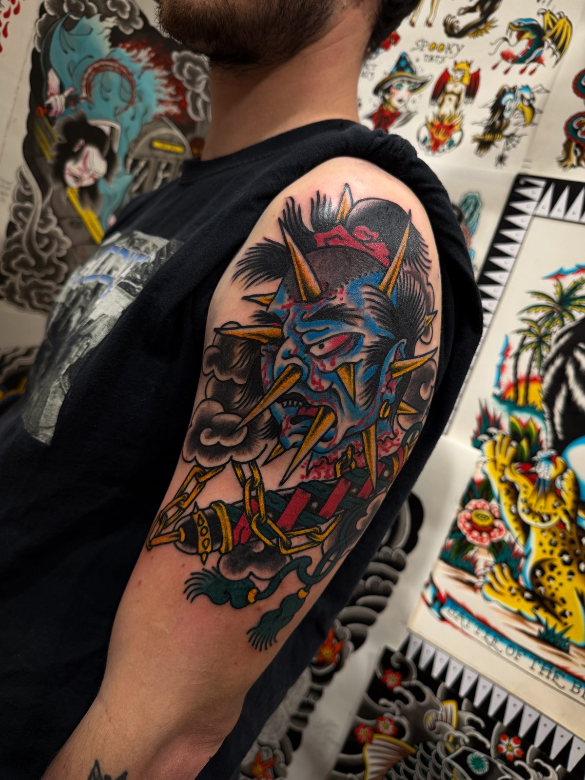 Tattoo work by max at Inkfusion